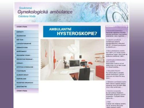Gynekologická ambulance - MUDr. Eva Novotná