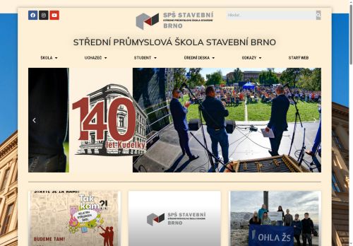 Střední průmyslová škola stavební Brno, příspěvková organizace nabízí práci na pozici uklizečka v obci Brno