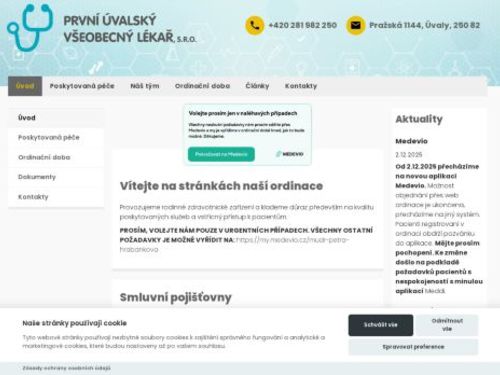 Praktický lékař pro dospělé - MUDr. Irena Těšíková, MUDr. Petra Hrabánková