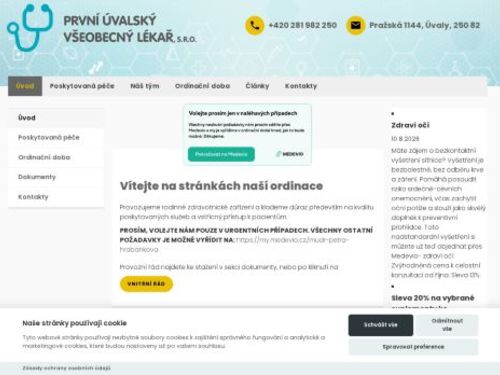 Praktický lékař pro dospělé - MUDr. Irena Těšíková, MUDr. Petra Hrabánková