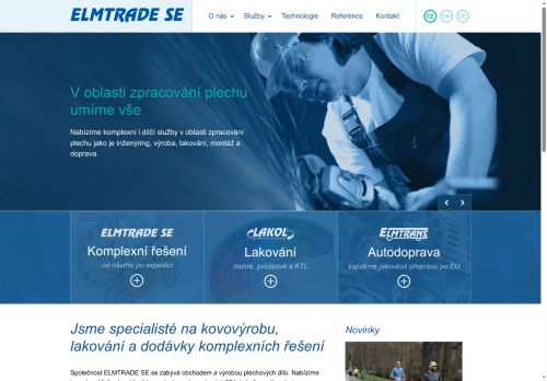 ELMTRADE SE nabízí práci na pozici Obsluha CNC - laser (m/ž) v obci Kolín