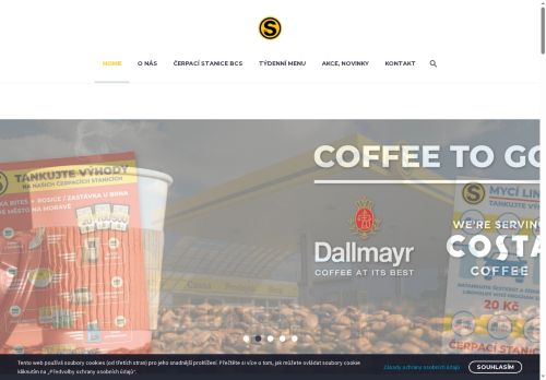 Zobrazit webové stránky Čerpací stanice Velká Bíteš - B.C.S. s.r.o.