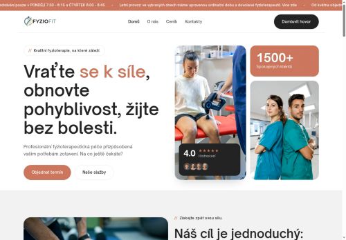 Zobrazit webové stránky Fyzioterapie Fyziofit s.r.o.