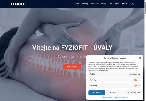 Zobrazit webové stránky Fyzioterapie Fyziofit s.r.o.