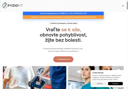 Zobrazit webové stránky Fyzioterapie Fyziofit s.r.o.