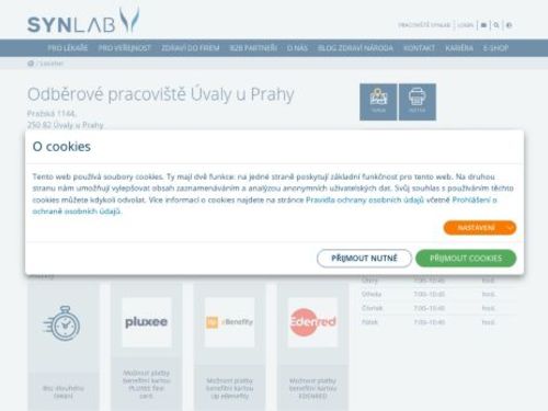 SYNLAB - odběrové pracoviště Úvaly