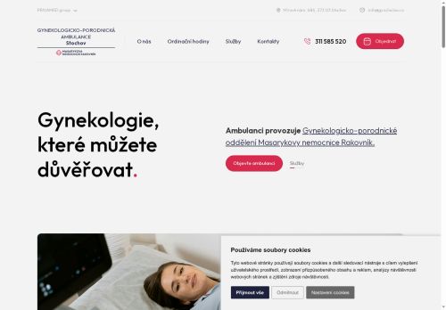 Zobrazit webové stránky Gynekologicko-porodnická ambulance Stochov - Masarykova nemocnice Rakovník