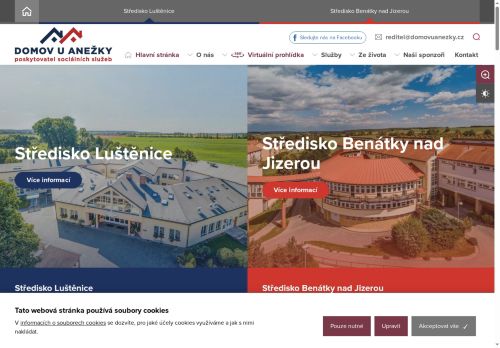 Domov U Anežky, poskytovatel sociálních služeb nabízí práci na pozici všeobecná sestra v obci Benátky nad Jizerou