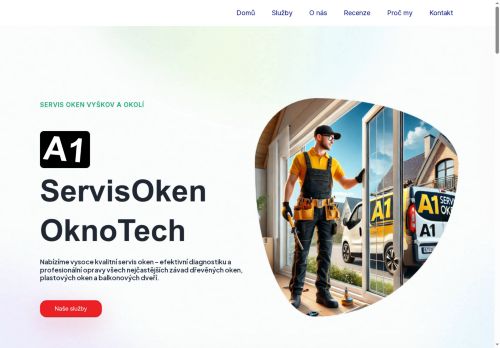 Zobrazit webové stránky A1-servis oken a dveří – Petr Bezdek
