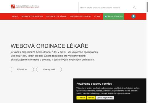 Zobrazit webové stránky Ortopedická ordinace GLS s.r.o. - MUDr. Jan Gelnar