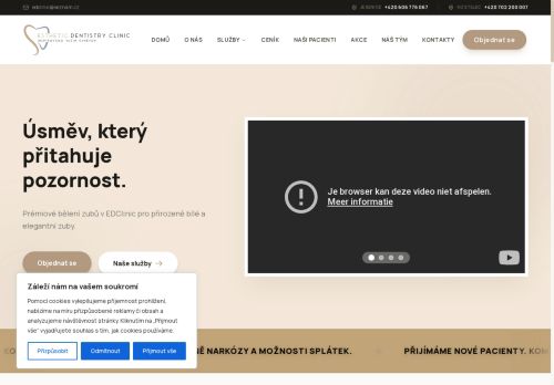 Zobrazit webové stránky Stomatologie Esthetic Dentistry Clinic