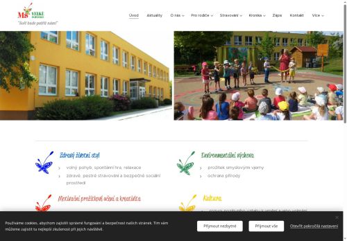 Mateřská škola Velké Popovice, příspěvková organizace nabízí práci na pozici Asistent/ka pedagoga v obci Velké Popovice