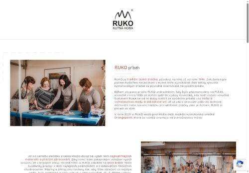 RUKO s.r.o. nabízí práci na pozici Švadleny, šičky, vyšívači a pracovníci v příbuzných oborech v obci Suchdol