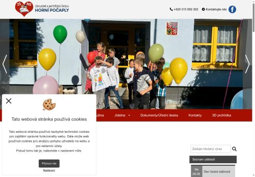 Základní škola a Mateřská škola Horní Počaply nabízí práci na pozici Hlavní kuchař/ka v obci Horní Počaply
