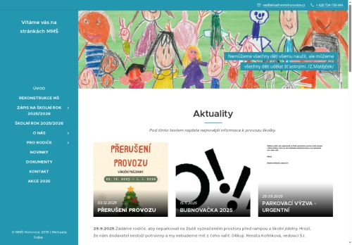Zobrazit webové stránky Městská mateřská škola Hořovice