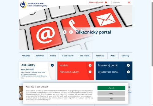Vodohospodářská společnost Rokycany, s.r.o. nabízí práci na pozici Provozní montér vodovodů v obci Rokycany