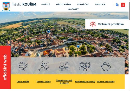 Zobrazit webové stránky Městský úřad Kouřim