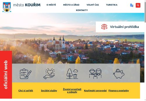 Zobrazit webové stránky Městský úřad Kouřim