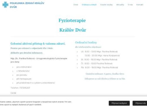 Fyzioterapie - osteodynamika pro miminka a děti - Bc. Michaela Vokurková