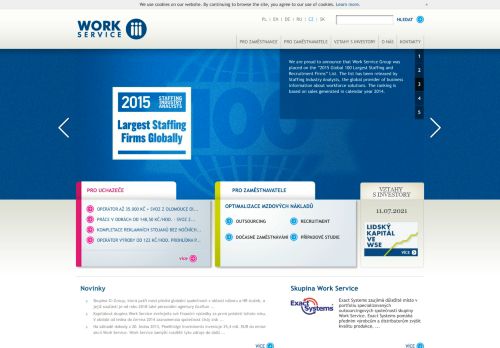 Zobrazit webové stránky Work Service Czech s.r.o. - kancelář Brno