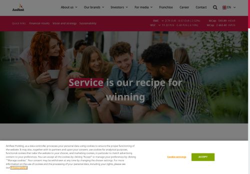 AmRest s.r.o. nabízí práci na pozici Instructor FOH v obci Brno