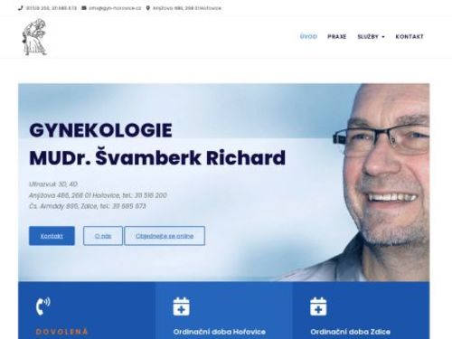 Gynekologie - MUDr. Richard Švamberk