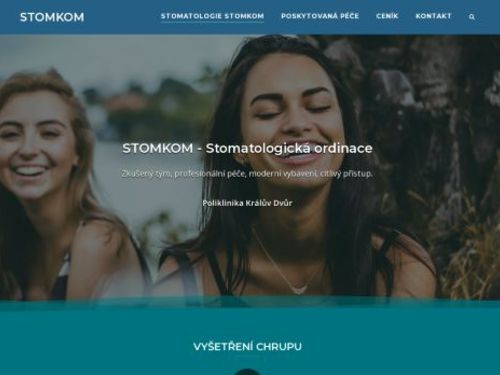 Zubní ordinace STOMKOM - Dr. Natalija Monachyna