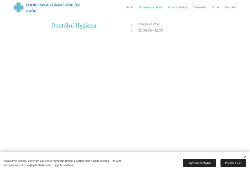 Zobrazit webové stránky Zubní ordinace - MUDr. Jitka Hanzlíková