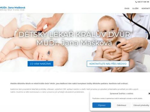 Praktický lékař pro děti a dorost - MUDr. Jana Mašková