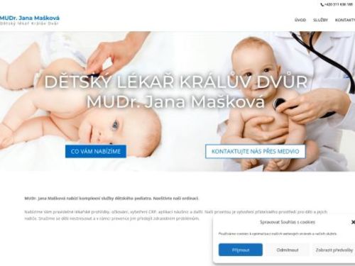 Praktický lékař pro děti a dorost - MUDr. Jana Mašková