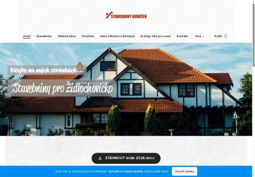 Zobrazit webové stránky Stavebniny Hrušovany u Brna