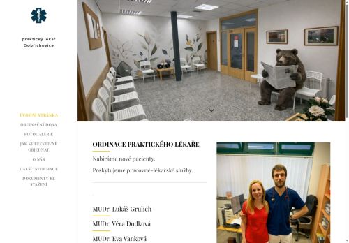 Zobrazit webové stránky Praktický lékař pro dospělé Laureus s.r.o. - MUDr. Věra Dudková, MUDr. Martin Dudek, MUDr. Eva Vanková