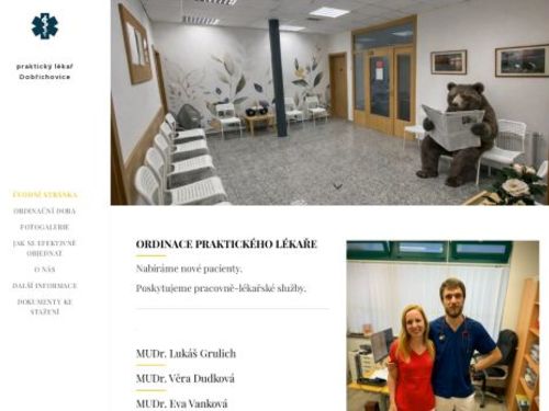 Praktický lékař pro dospělé Laureus s.r.o. - MUDr. Věra Dudková, MUDr. Martin Dudek, MUDr. Eva Vanková