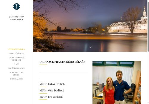 Zobrazit webové stránky Praktický lékař pro dospělé Laureus s.r.o. - MUDr. Věra Dudková, MUDr. Martin Dudek, MUDr. Eva Vanková