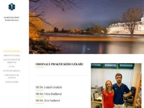 Praktický lékař pro dospělé Laureus s.r.o. - MUDr. Věra Dudková, MUDr. Martin Dudek, MUDr. Eva Vanková