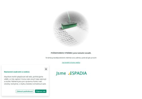 Zobrazit webové stránky SPADIA - odběrové místo Dobřichovice