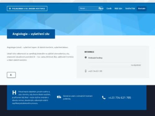 Angiologická ambulance - MUDr. Vladimír Zauška