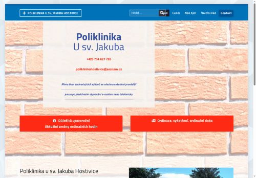 Zobrazit webové stránky Poliklinika U Sv. Jakuba