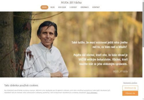 Zobrazit webové stránky Praktický lékař pro dospělé - MUDr. Jiří Vácha