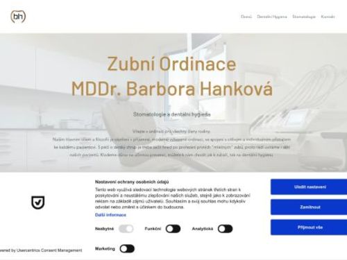Zubní ordinace - MDDr. Barbora Hanková