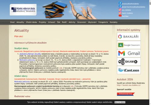 Střední odborná škola a Střední odborné učiliště, Kladno, Dubská nabízí práci na pozici Pomocný kuchař/kuchařka v obci Kladno