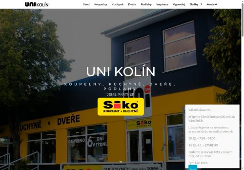 UNI Kolín, spol. s r. o. nabízí práci na pozici Prodejce instalatérských potřeb (m/ž) v obci Kolín