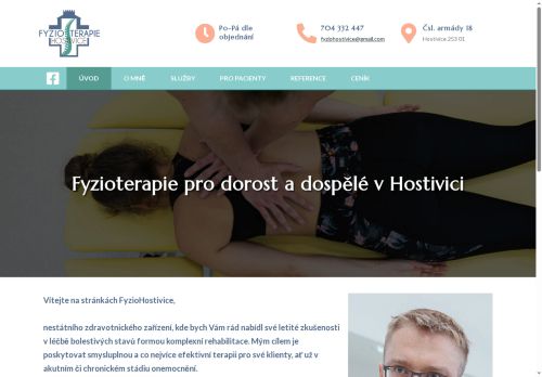 Zobrazit webové stránky Fyzioterapie - Mgr. Ján Dzvoník