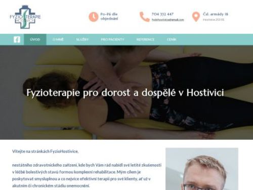 Fyzioterapie - Mgr. Ján Dzvoník