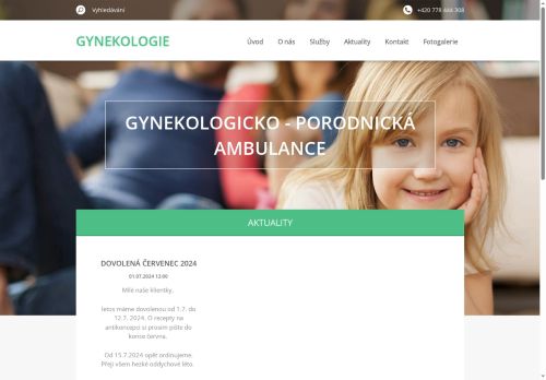 Zobrazit webové stránky Gynekologie - MUDr. Danica Olšovská