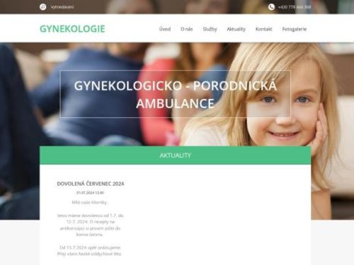 Gynekologie - MUDr. Danica Olšovská