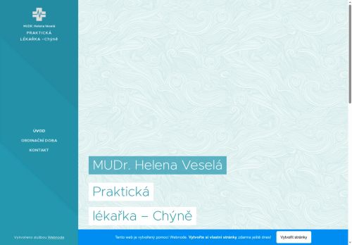 Zobrazit webové stránky Praktický lékař pro dospělé - MUDr. Helena Veselá, MUDr. Dalibor Veselý, MUDr. Alena Štemberová
