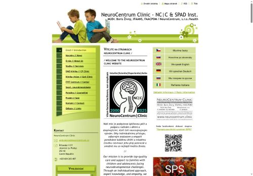 Zobrazit webové stránky NeuroCentrum Clinic - MUDr. Boris Živný