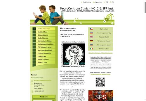 Zobrazit webové stránky NeuroCentrum Clinic - MUDr. Boris Živný