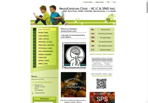 Zobrazit webové stránky NeuroCentrum Clinic - MUDr. Boris Živný
